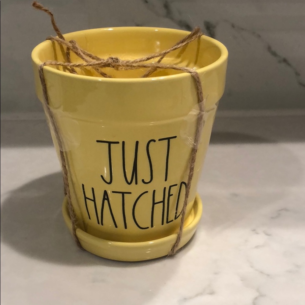Rae Dunn flower jar
